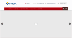 Desktop Screenshot of invictagenetics.com